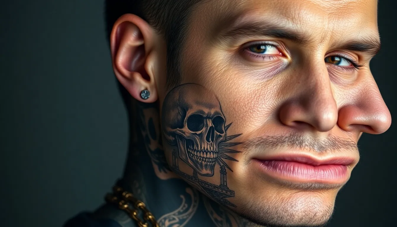 50+ Bold Neck Tattoo Ideas for Men: From Minimalist to Statement Designs 12 50+ Bold Neck Tattoo Ideas for Men: From Minimalist to Statement Designs 11