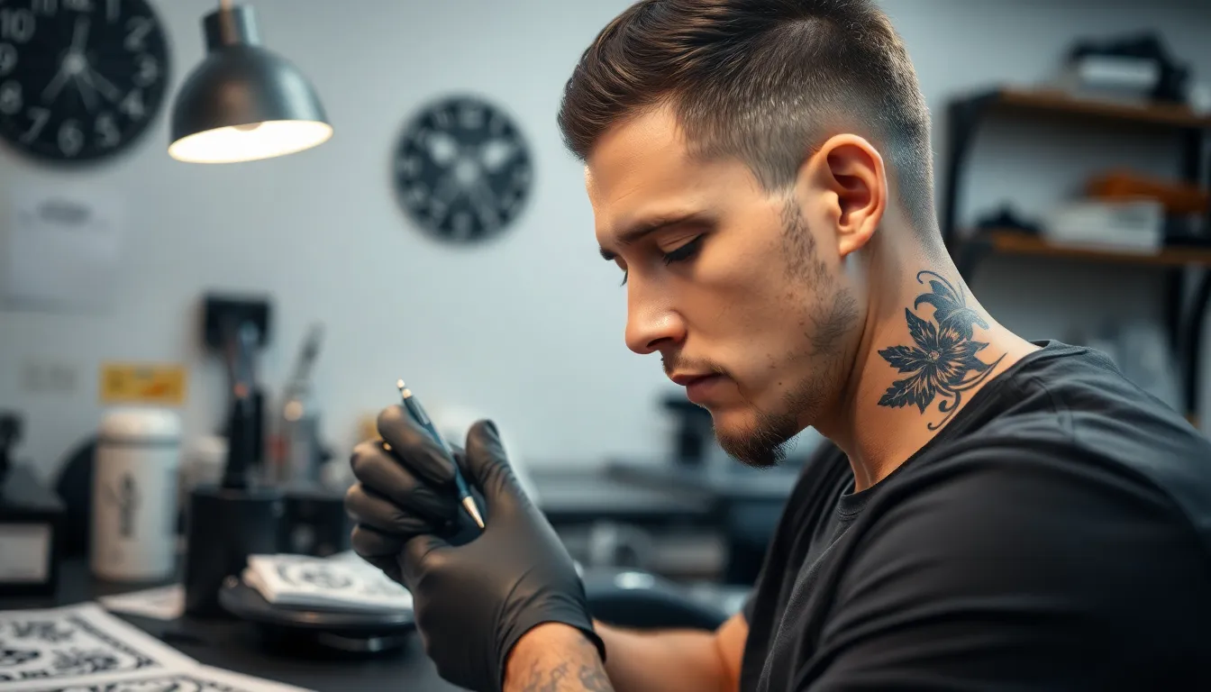 Best Neck Tattoo Stencils for Men: Complete Guide to Perfect Placement & Designs 12 Best Neck Tattoo Stencils for Men: Complete Guide to Perfect Placement & Designs 11