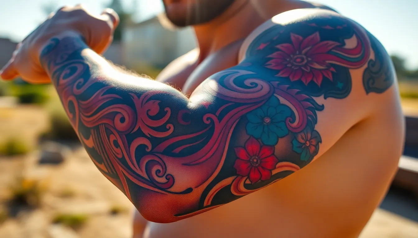 The Ultimate Guide to Outside Arm Tattoos for Men: 50+ Bold Designs & Pro Tips 12 The Ultimate Guide to Outside Arm Tattoos for Men: 50+ Bold Designs & Pro Tips 11