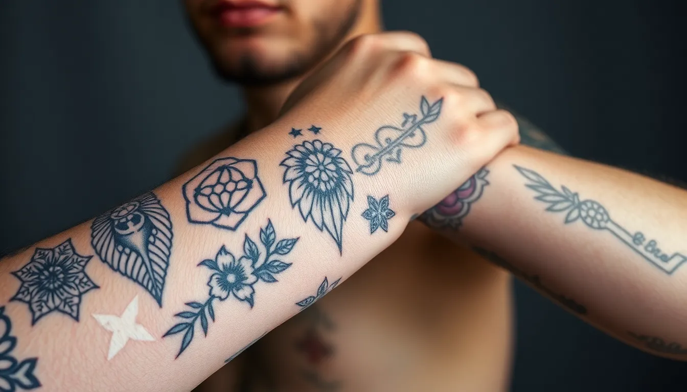 50 Bold Patchwork Tattoo Ideas for Men: Build Your Ultimate Collection 12 50 Bold Patchwork Tattoo Ideas for Men: Build Your Ultimate Collection 11