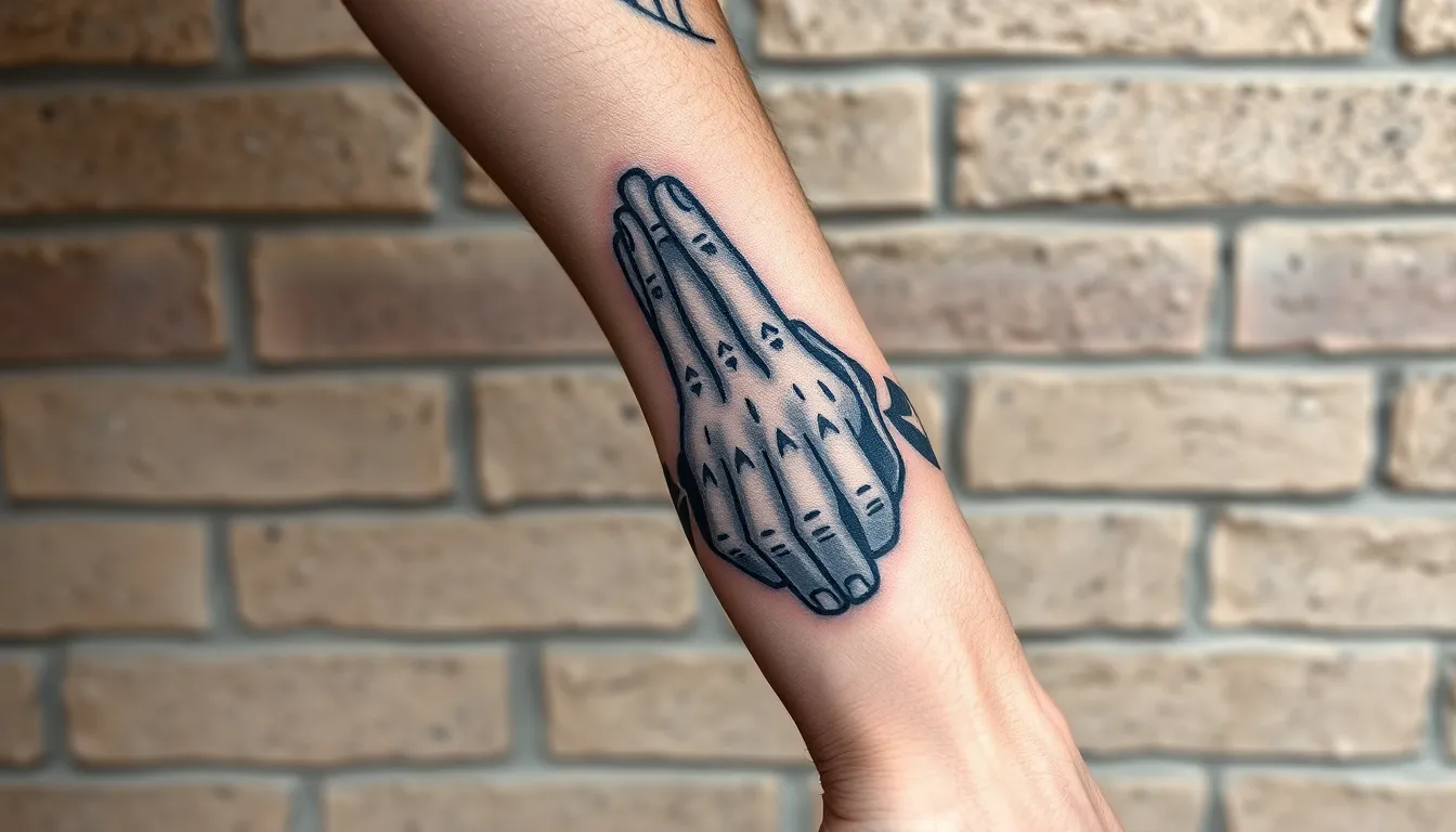 Prayer Hands Tattoo for Men: 50+ Powerful Designs & Placement Ideas (2025 Guide) 12 Prayer Hands Tattoo for Men: 50+ Powerful Designs & Placement Ideas (2025 Guide) 11