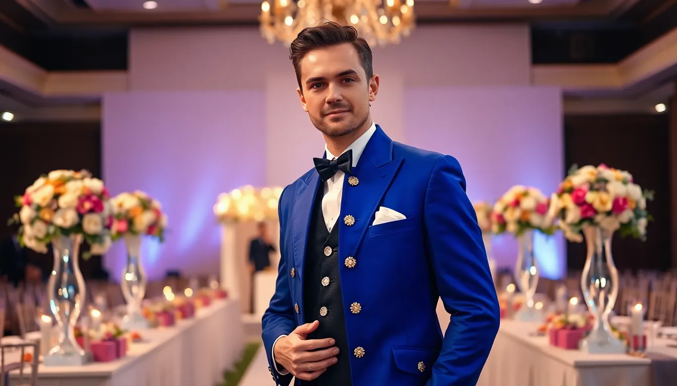 Perfect Prince Coat Styles for Men's Wedding Day: Complete Guide & Tips 12 Perfect Prince Coat Styles for Men's Wedding Day: Complete Guide & Tips 11
