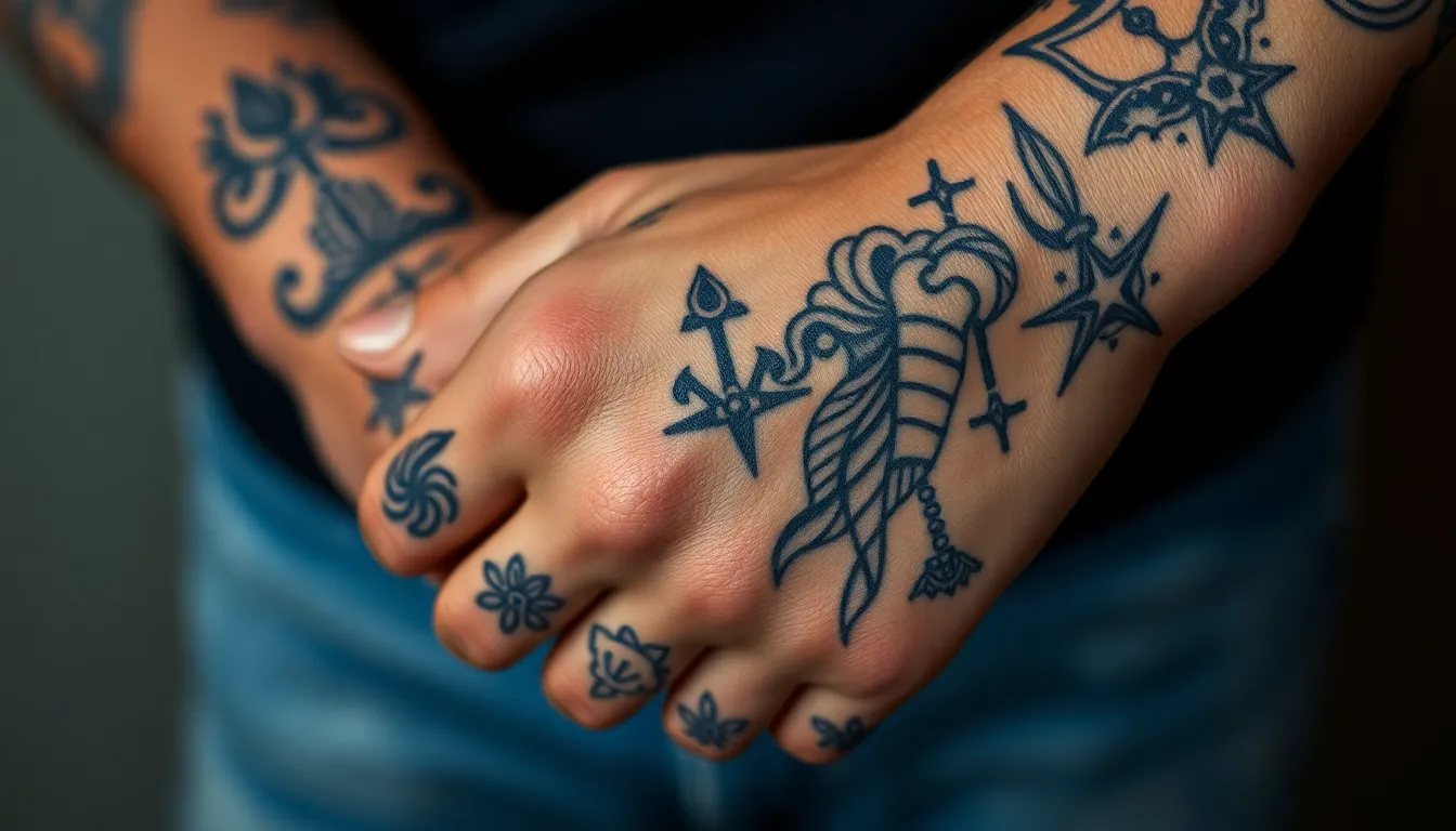 50+ Powerful Shiv Tattoo Designs for Men's Hands: Sacred Symbols & Placement Guide 12 50+ Powerful Shiv Tattoo Designs for Men's Hands: Sacred Symbols & Placement Guide 11