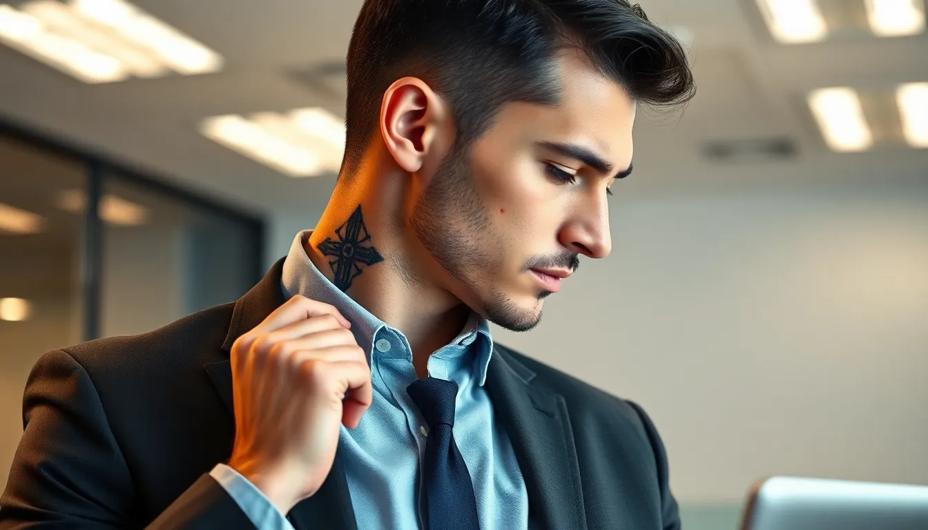 Best Neck Tattoo Ideas for Men: Bold Designs, Placement Tips & What to Expect 12 Best Neck Tattoo Ideas for Men: Bold Designs, Placement Tips & What to Expect 11