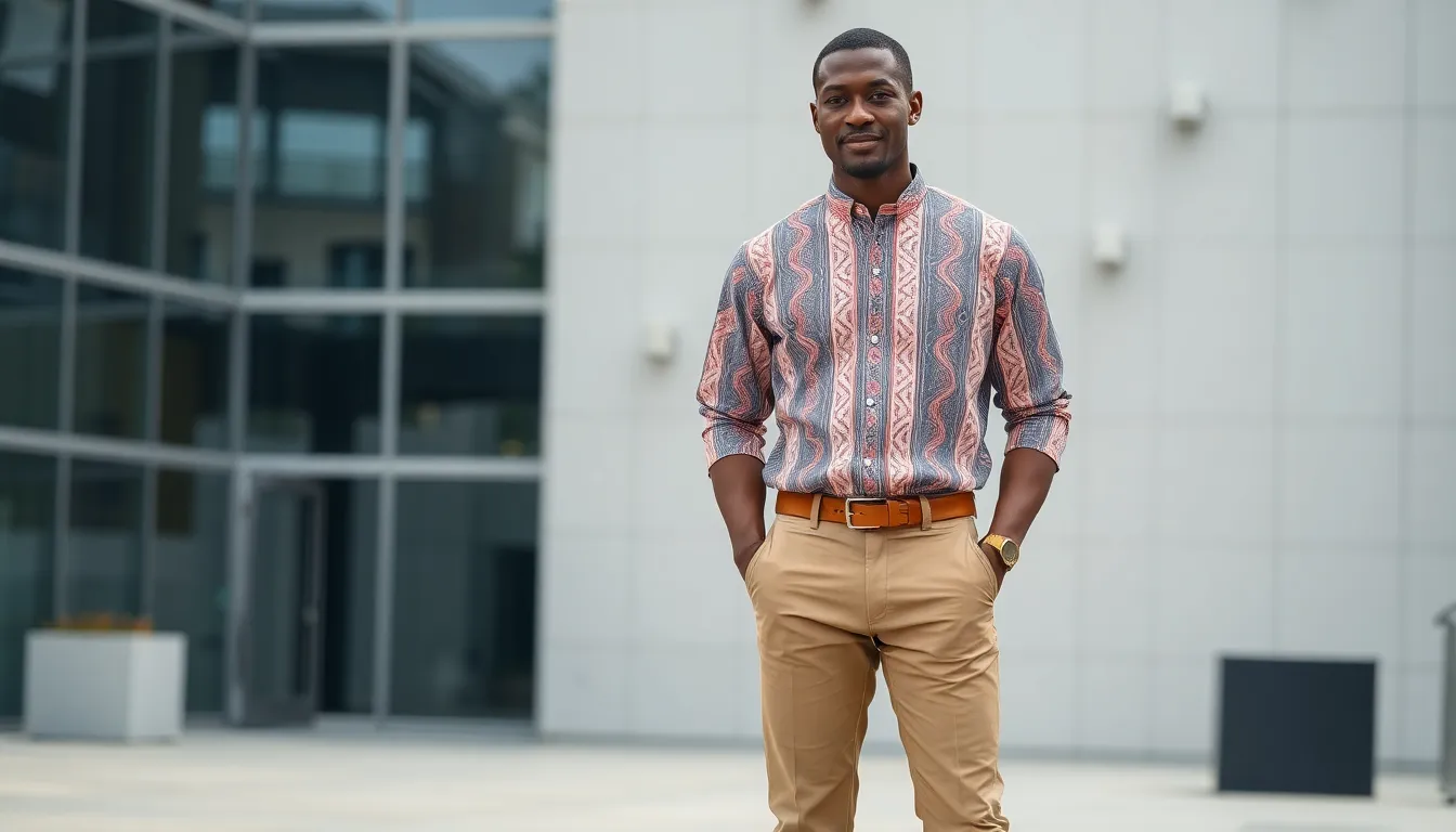 Traditional Shirts for Men Shweshwe: 15 Authentic African Styles That Honor Heritage 12 Traditional Shirts for Men Shweshwe: 15 Authentic African Styles That Honor Heritage 11