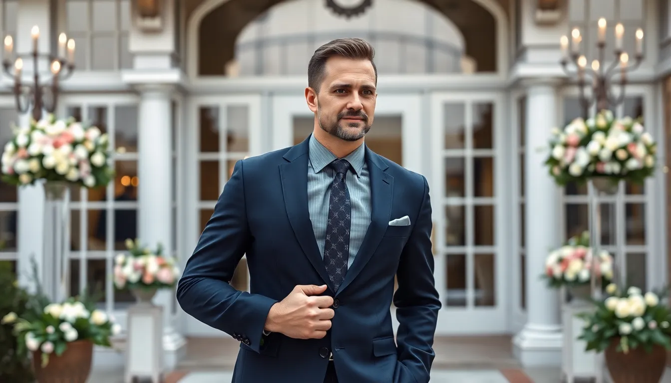 Men's Wedding Reception Dress Guide: Perfect Outfits for Every Style & Budget 12 Men's Wedding Reception Dress Guide: Perfect Outfits for Every Style & Budget 11