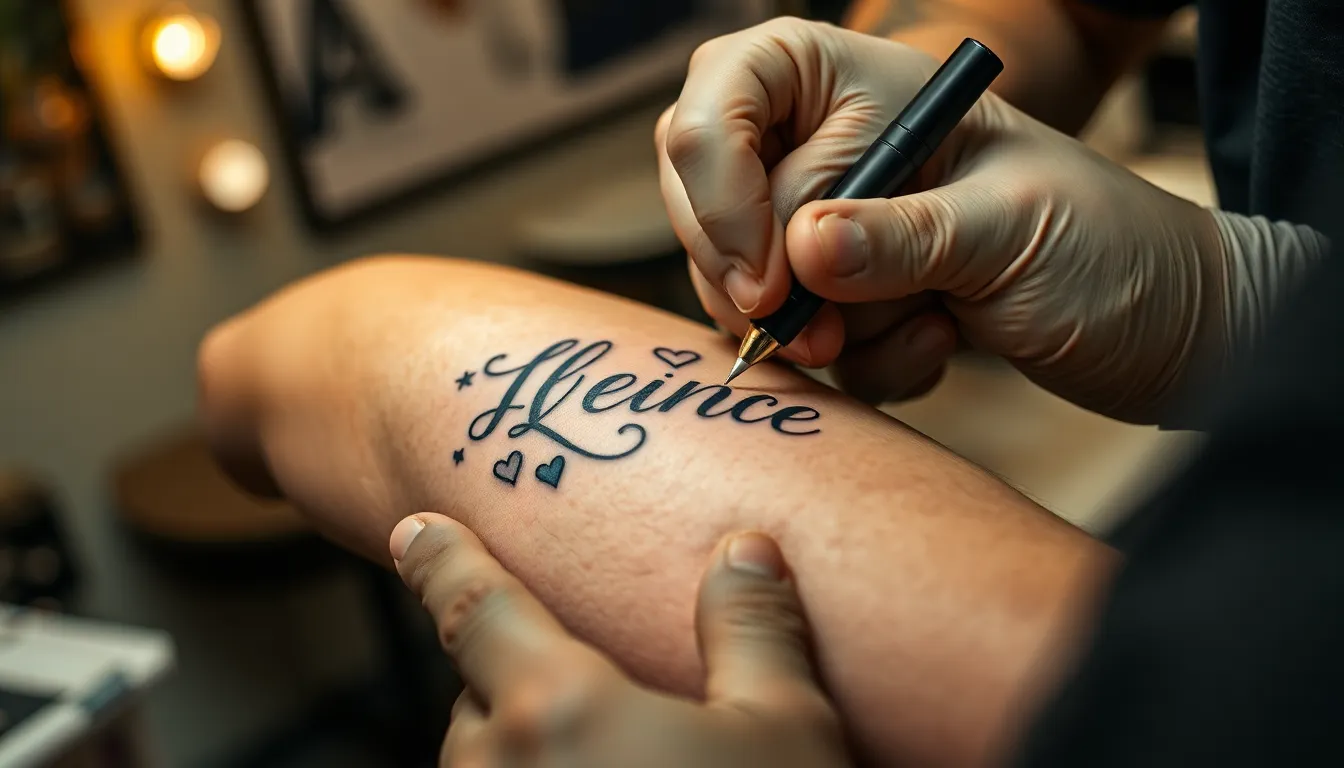 50+ Wife's Name Tattoo Ideas for Men: Bold Designs That Show Your Love 12 50+ Wife's Name Tattoo Ideas for Men: Bold Designs That Show Your Love 11
