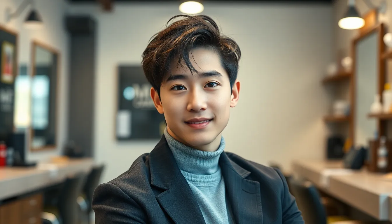 Master the Korean 60-40 Hairstyle for Men: Complete Styling Guide & Tips 2 Master the Korean 60-40 Hairstyle for Men: Complete Styling Guide & Tips 1