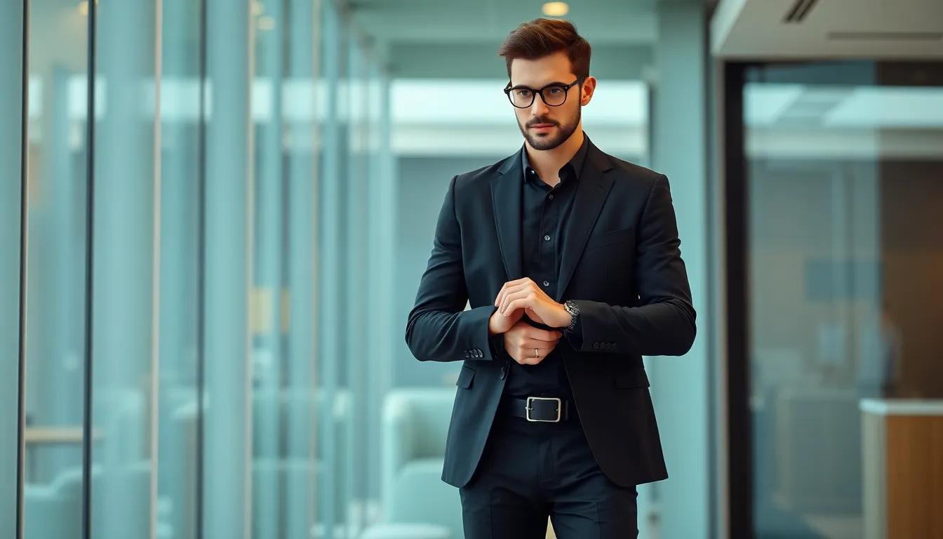 All Black Outfit for Men: 15 Stylish Ways to Master the Modern Monochrome Look 14 All Black Outfit for Men: 15 Stylish Ways to Master the Modern Monochrome Look 13