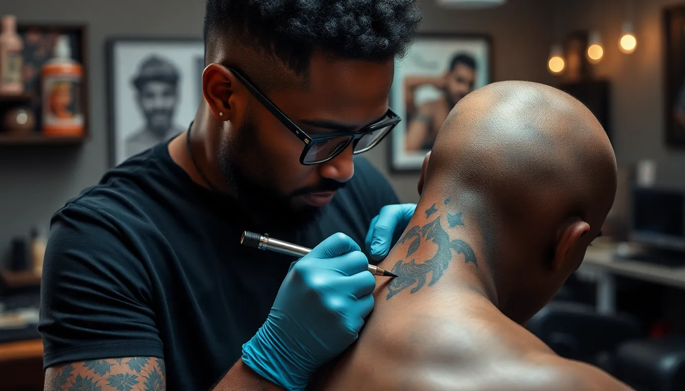 50+ Bold Black Men Neck Tattoo Ideas That Command Respect in 2025 14 50+ Bold Black Men Neck Tattoo Ideas That Command Respect in 2025 13
