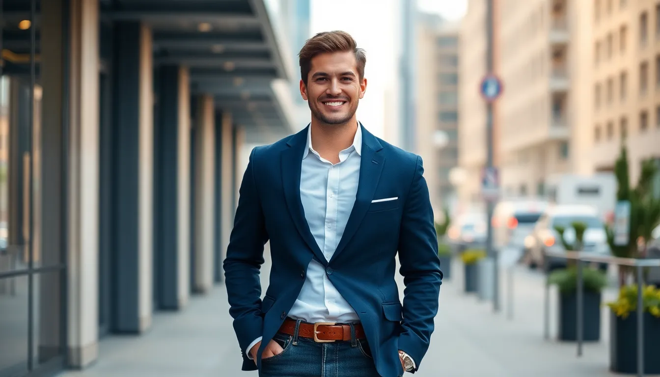The Complete Guide to Casual Formal Wear for Men: Master Smart Style in 2025 14 The Complete Guide to Casual Formal Wear for Men: Master Smart Style in 2025 13