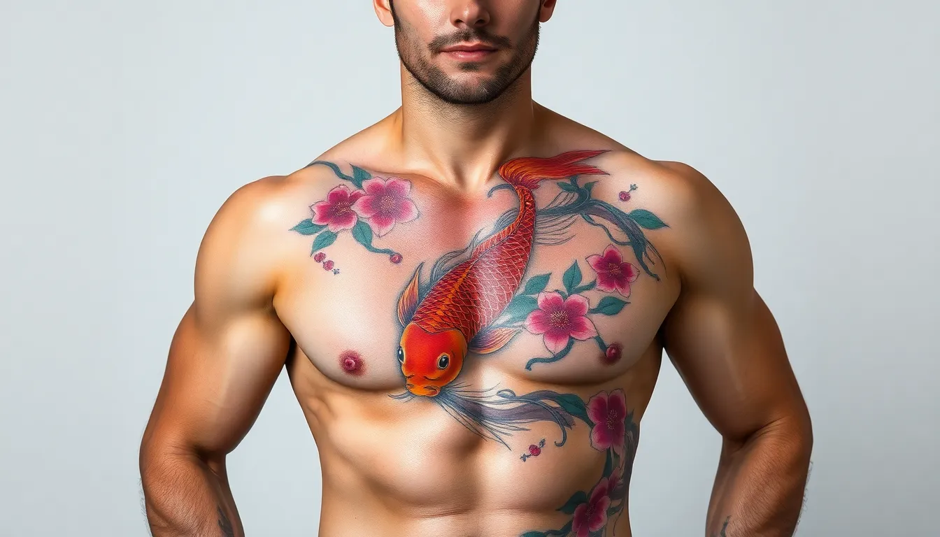 50 Bold Chest Tattoo Designs for Men: Traditional to Modern Ideas (2025) 14 50 Bold Chest Tattoo Designs for Men: Traditional to Modern Ideas (2025) 13