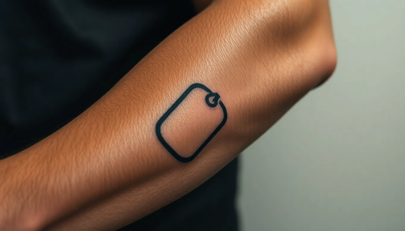 50+ Best Dog Tag Tattoo Ideas for Men: Military Designs & Placement Tips 14 50+ Best Dog Tag Tattoo Ideas for Men: Military Designs & Placement Tips 13
