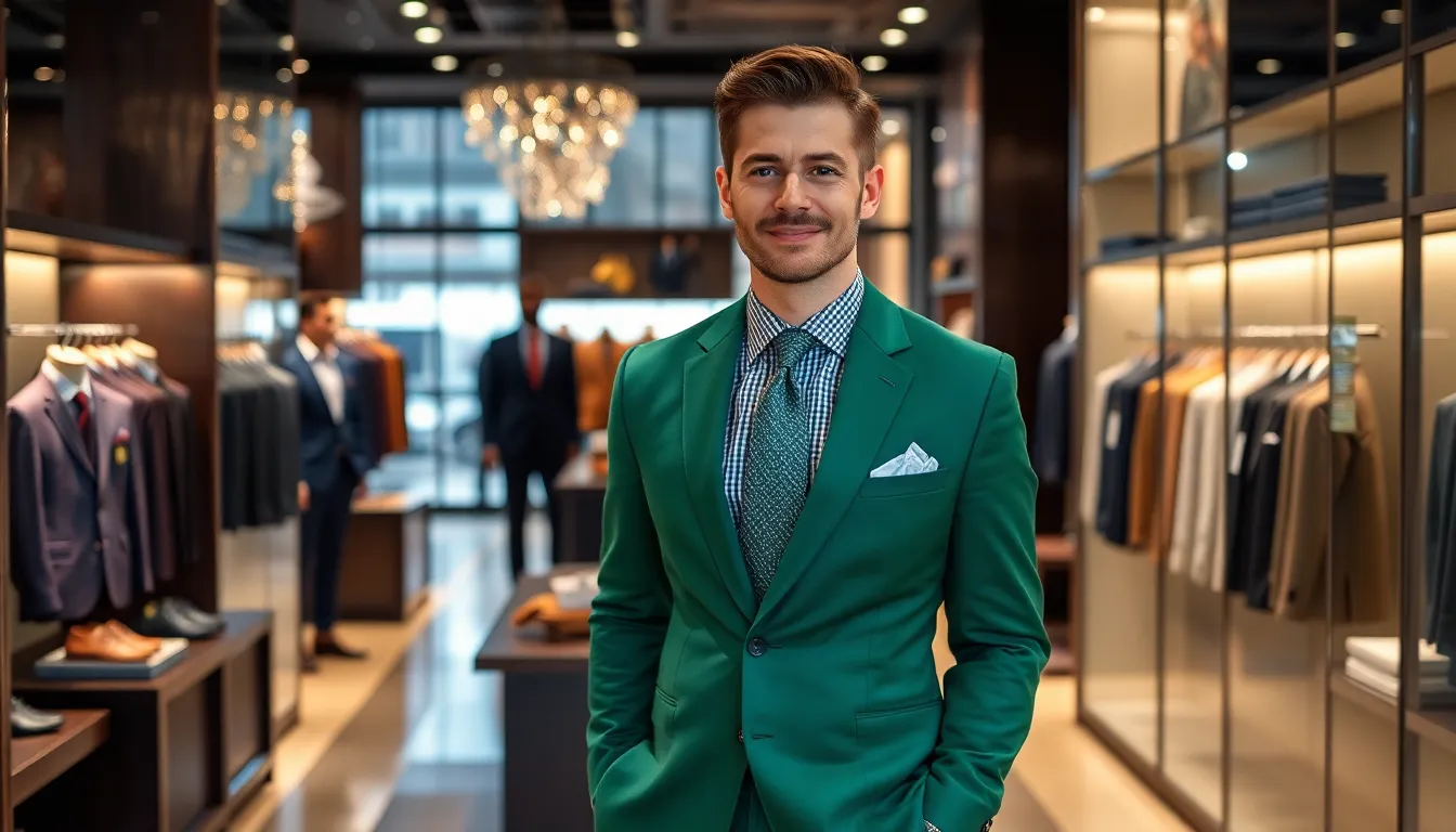 Emerald Green Suits for Men: Complete Style Guide & Outfit Ideas for 2025 14 Emerald Green Suits for Men: Complete Style Guide & Outfit Ideas for 2025 13