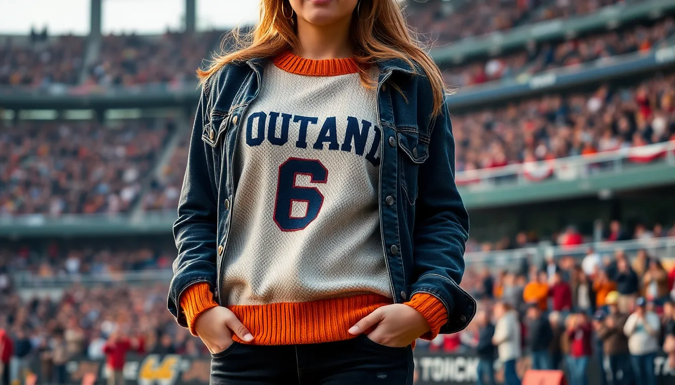 Fall Football Game Outfit Ideas for Women: Stylish Game Day Looks That Score Big 14 Fall Football Game Outfit Ideas for Women: Stylish Game Day Looks That Score Big 13