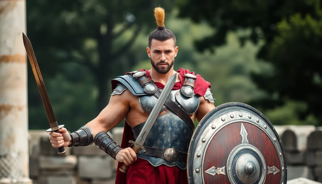 50 Epic Gladiator Tattoo Designs for Men: Warrior Ink That Commands Respect 14 50 Epic Gladiator Tattoo Designs for Men: Warrior Ink That Commands Respect 13
