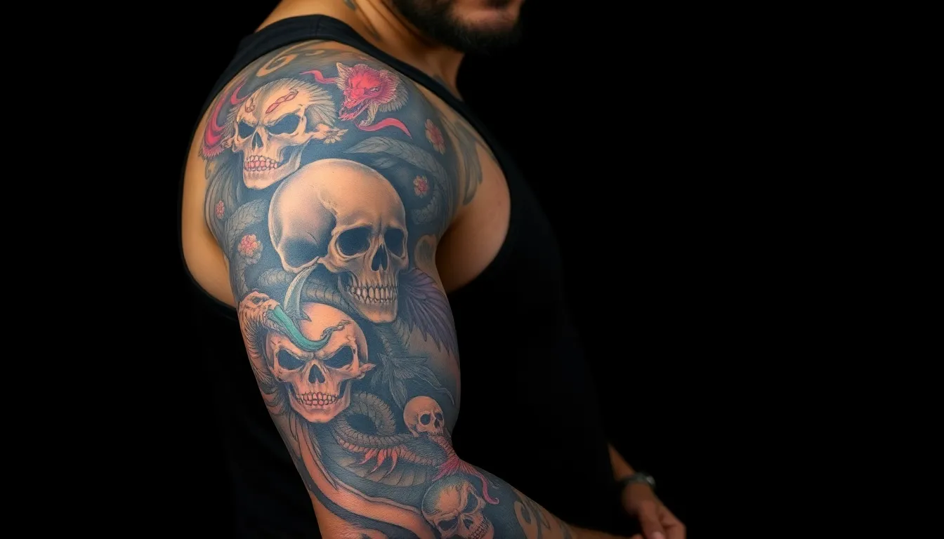 50+ Best Half Sleeve Tattoo Drawings for Men: Bold Designs & Ideas That Inspire 14 50+ Best Half Sleeve Tattoo Drawings for Men: Bold Designs & Ideas That Inspire 13