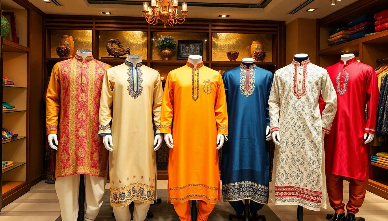 25 Stunning Kurta Pajama Designs for Men: Traditional to Modern Styles Guide 14 25 Stunning Kurta Pajama Designs for Men: Traditional to Modern Styles Guide 13