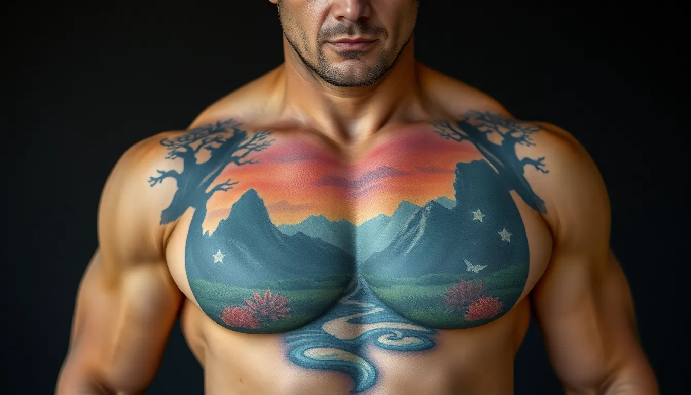 50 Stunning Realistic Tattoo Designs for Men: From Portraits to Nature Art 14 50 Stunning Realistic Tattoo Designs for Men: From Portraits to Nature Art 13