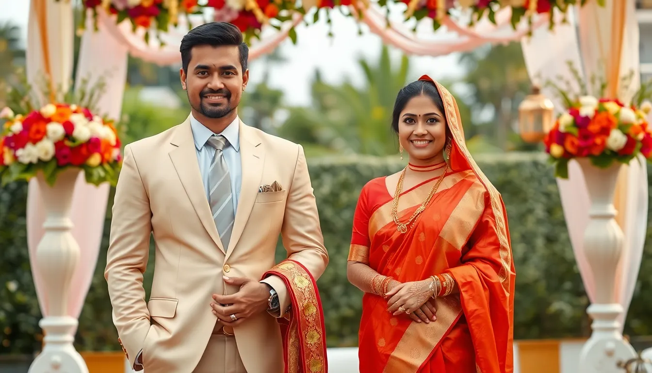 Perfect Red Saree Matching Suits for Men: Complete Style Guide 2025 13