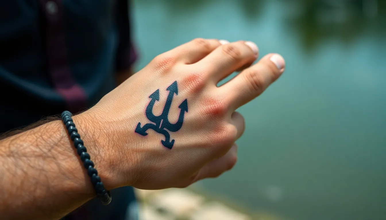 50+ Powerful Shiv Tattoo Designs for Men's Hands: Sacred Symbols & Placement Guide 14 50+ Powerful Shiv Tattoo Designs for Men's Hands: Sacred Symbols & Placement Guide 13