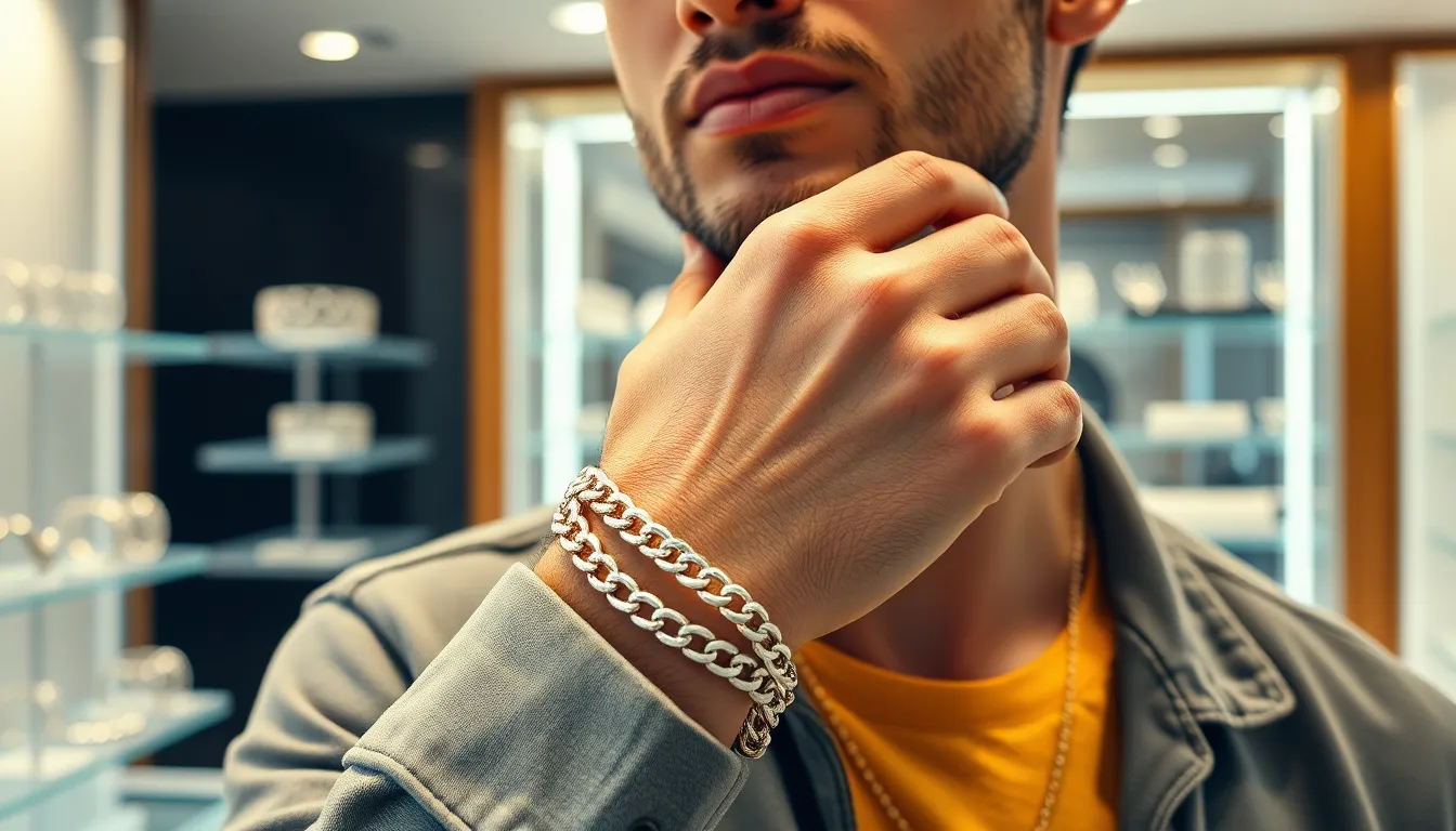 Best Silver Chain Bracelets for Men: Ultimate Style Guide & Top Brands 2025 14 Best Silver Chain Bracelets for Men: Ultimate Style Guide & Top Brands 2025 13