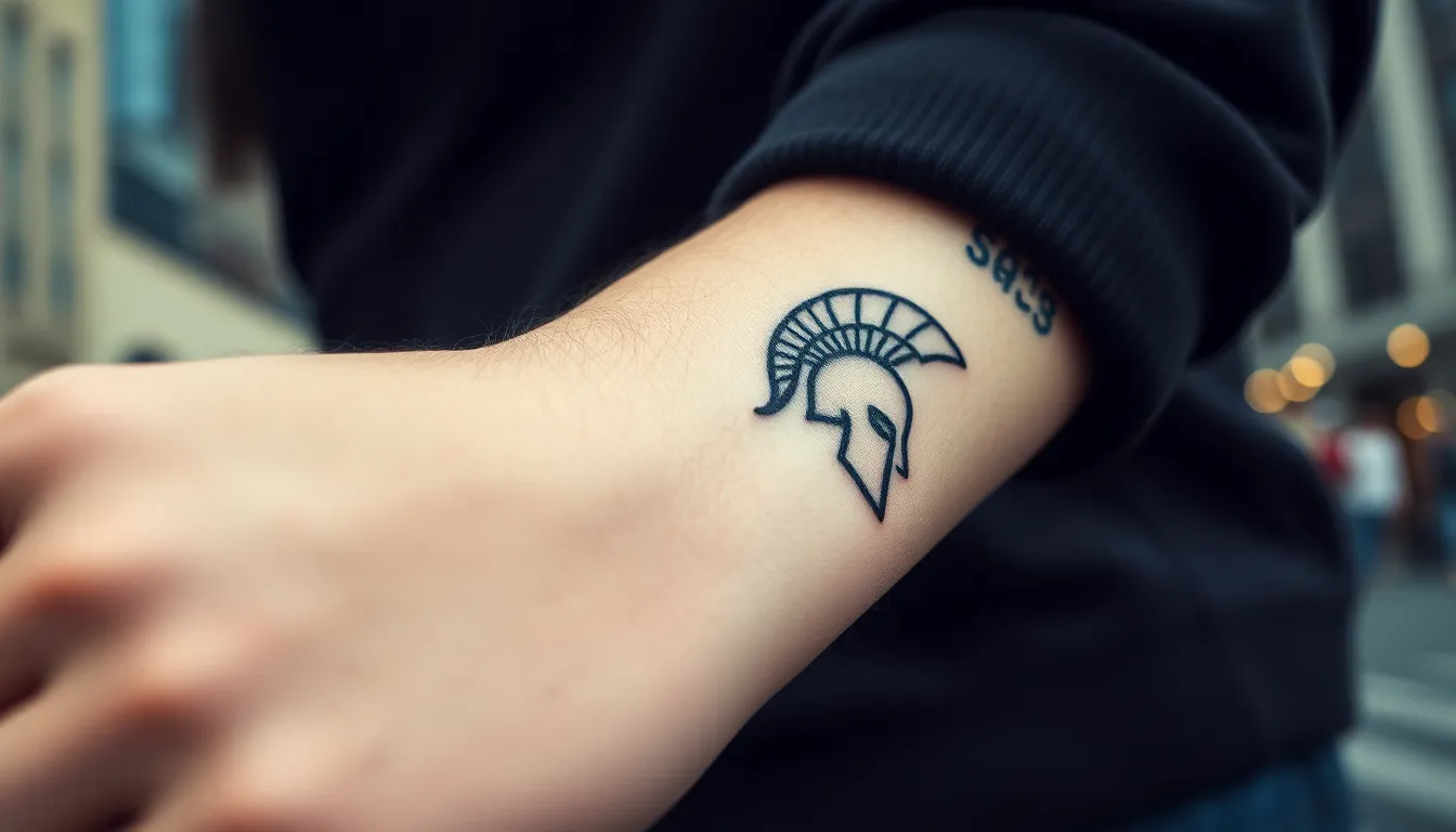 50 Powerful Spartan Tattoo Ideas for Men: Warrior Designs & Meaning Guide 13