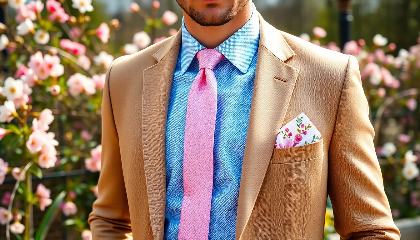 Spring Wedding Guest Outfit Ideas for Men: Complete Style Guide 2025 14 Spring Wedding Guest Outfit Ideas for Men: Complete Style Guide 2025 13