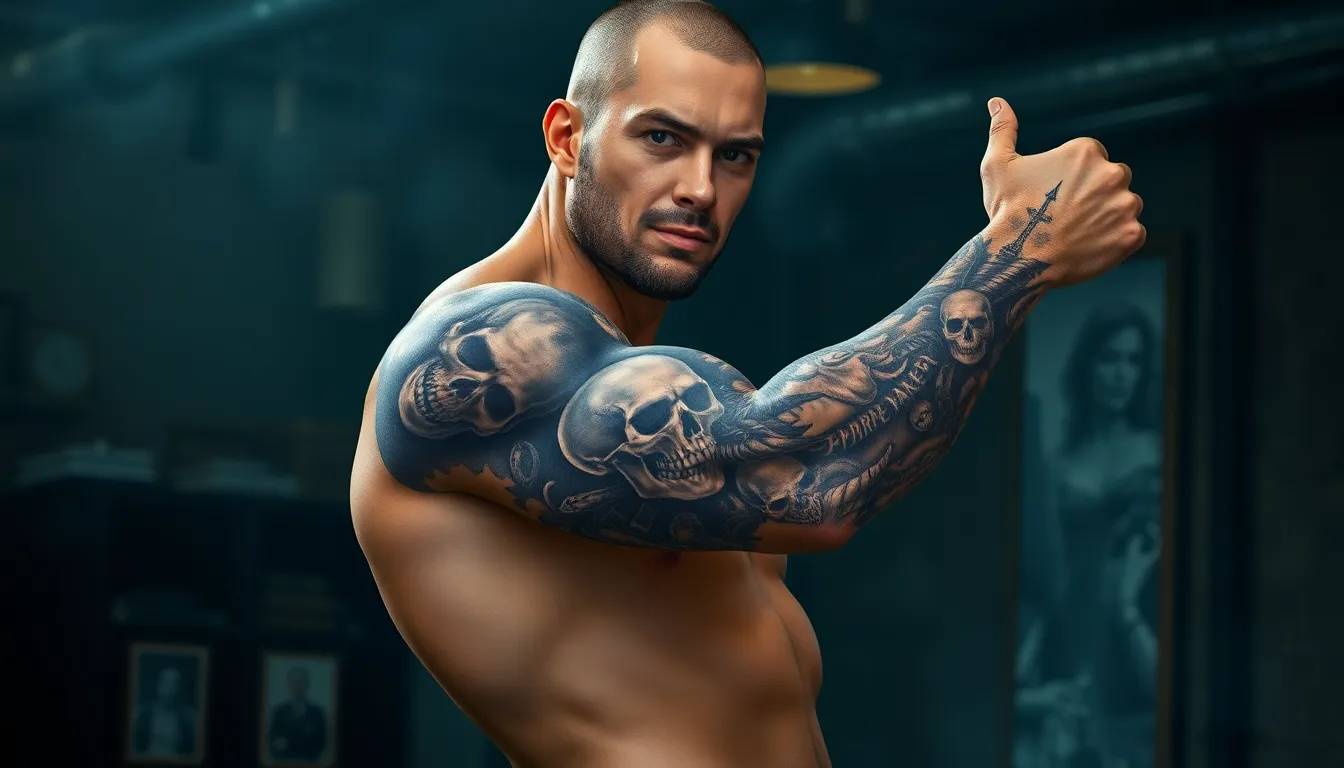50+ Epic Sleeve Tattoo Ideas for Men: From Traditional to Modern Designs 14 50+ Epic Sleeve Tattoo Ideas for Men: From Traditional to Modern Designs 13