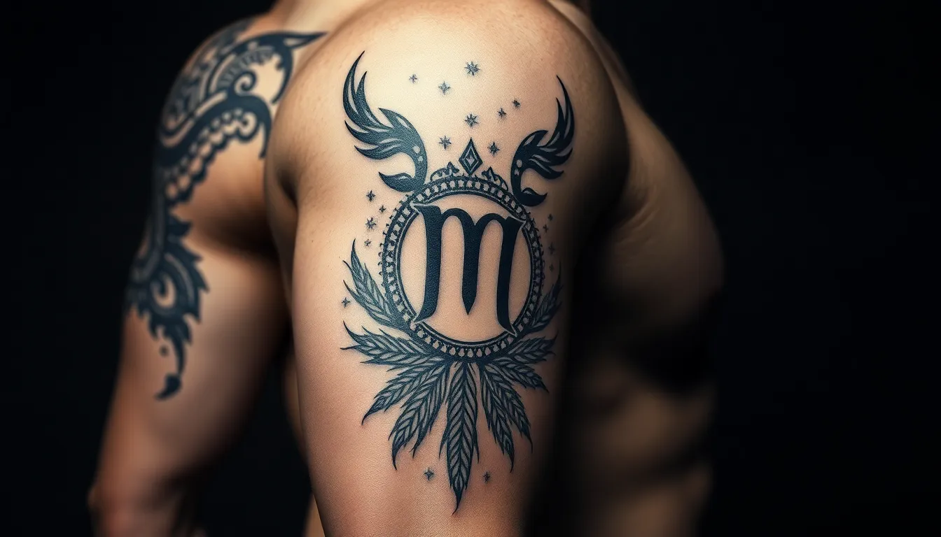 47 Bold Virgo Tattoo Designs for Men: Symbols, Constellations & Placement Ideas 14 47 Bold Virgo Tattoo Designs for Men: Symbols, Constellations & Placement Ideas 13