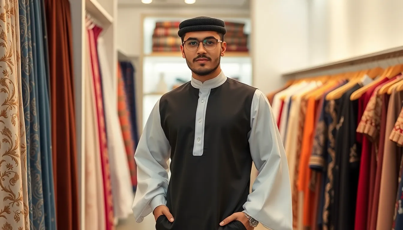 15 Stunning Arabic Jubba Designs for Men: Traditional to Modern Styles (2025 Guide) 16 15 Stunning Arabic Jubba Designs for Men: Traditional to Modern Styles (2025 Guide) 15