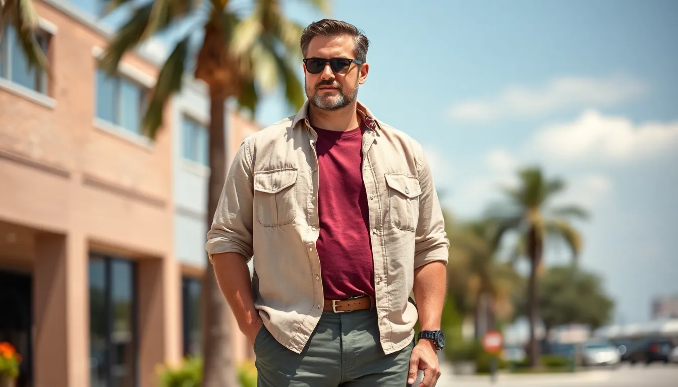 Big and Tall Fashion for Men Summer: Complete Style Guide 2025 15