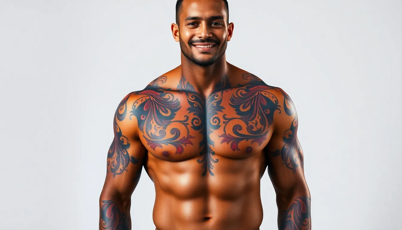 50+ Best Chest and Shoulder Tattoo Ideas for Men (2025 Guide) 16 50+ Best Chest and Shoulder Tattoo Ideas for Men (2025 Guide) 15