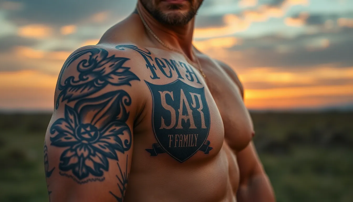 50+ Meaningful Family Tattoo Designs for Men: Honor Your Loved Ones in Style 16 50+ Meaningful Family Tattoo Designs for Men: Honor Your Loved Ones in Style 15