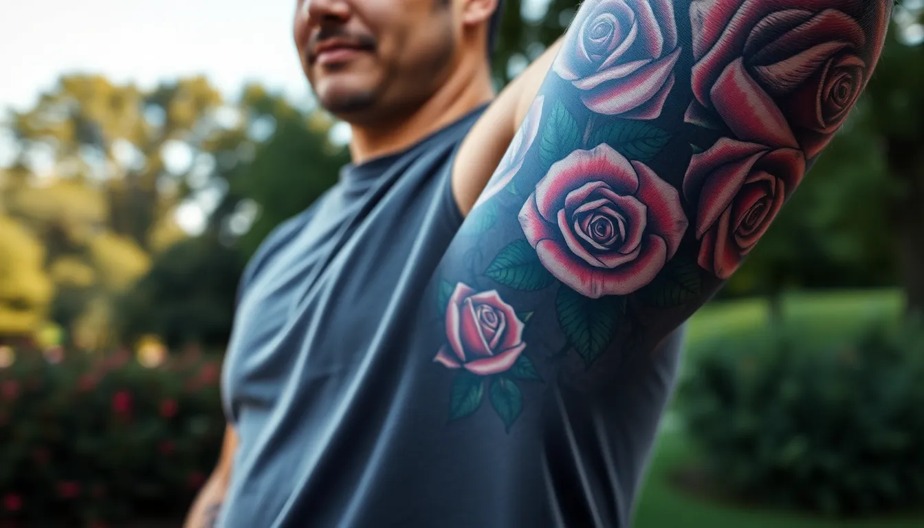 50+ Stunning Forearm Rose Tattoo Ideas for Men (2025 Guide) 16 50+ Stunning Forearm Rose Tattoo Ideas for Men (2025 Guide) 15