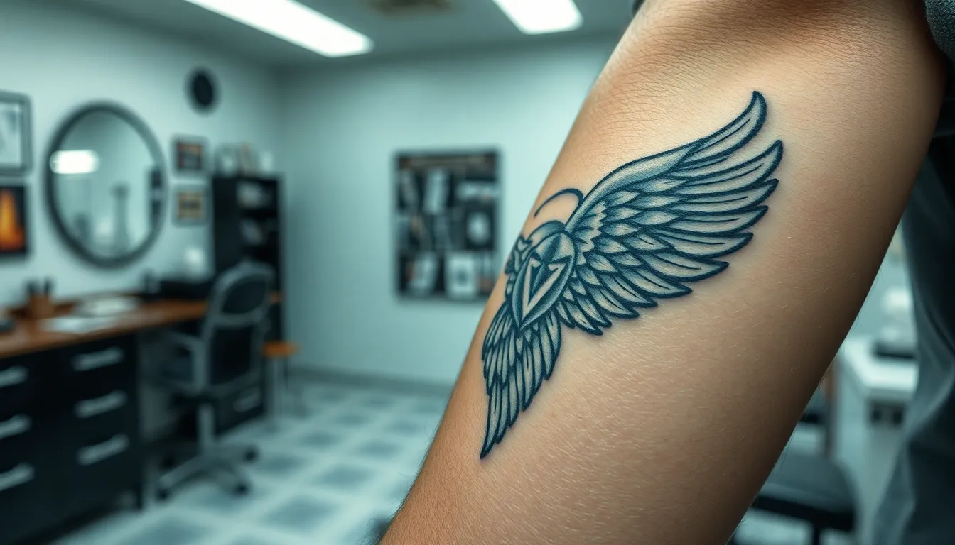 Guardian Angel Tattoo for Men: 50+ Powerful Designs & Placement Ideas (2025 Guide) 16 Guardian Angel Tattoo for Men: 50+ Powerful Designs & Placement Ideas (2025 Guide) 15