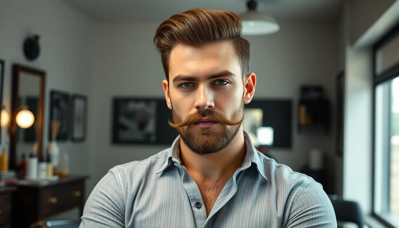 25 Best Hairstyle with Beard Combos for Men That Actually Work in 2025 16 25 Best Hairstyle with Beard Combos for Men That Actually Work in 2025 15