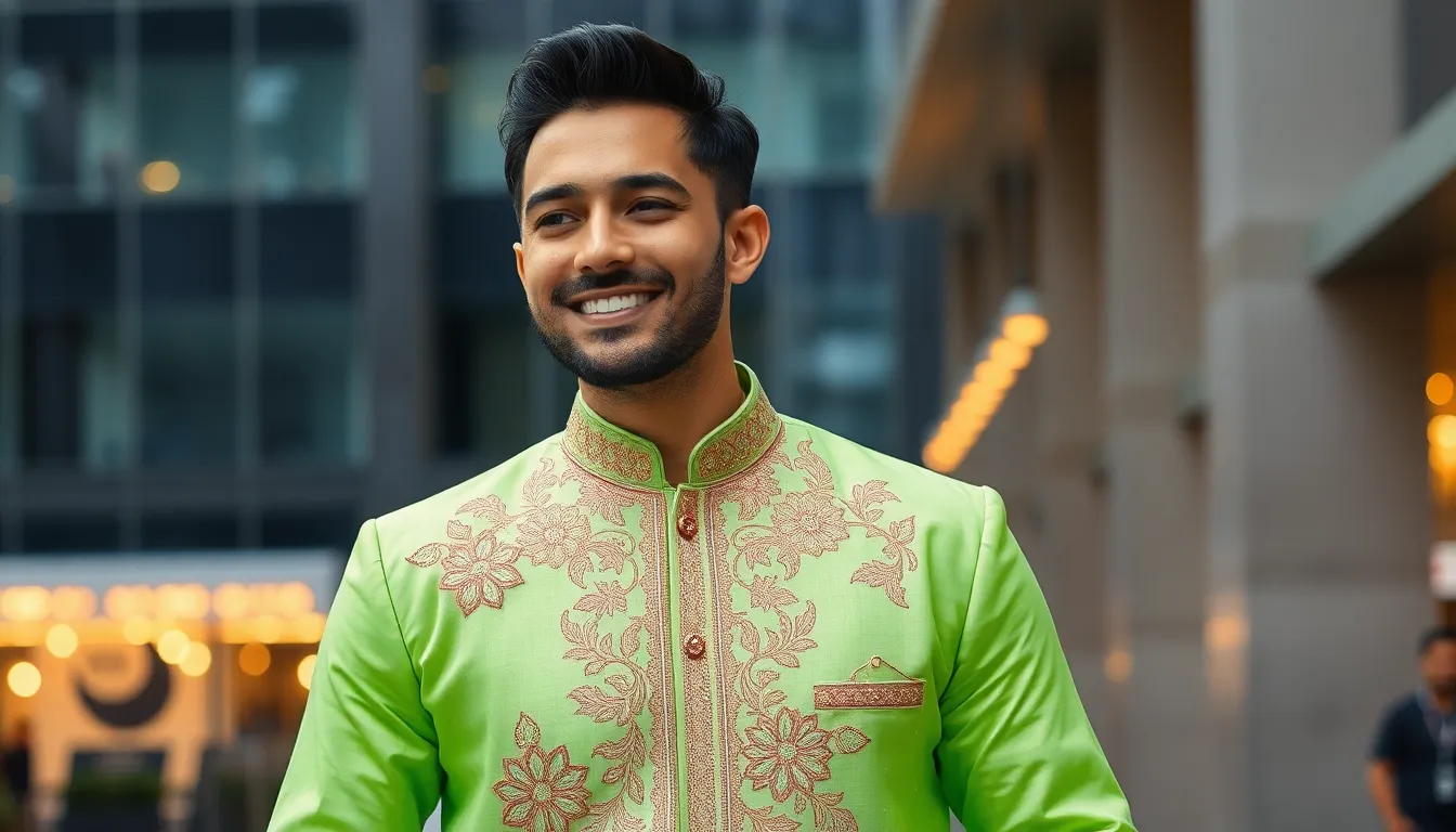 Light Green Kurta For Men: Complete Style Guide & Styling Tips for Every Occasion 16 Light Green Kurta For Men: Complete Style Guide & Styling Tips for Every Occasion 15