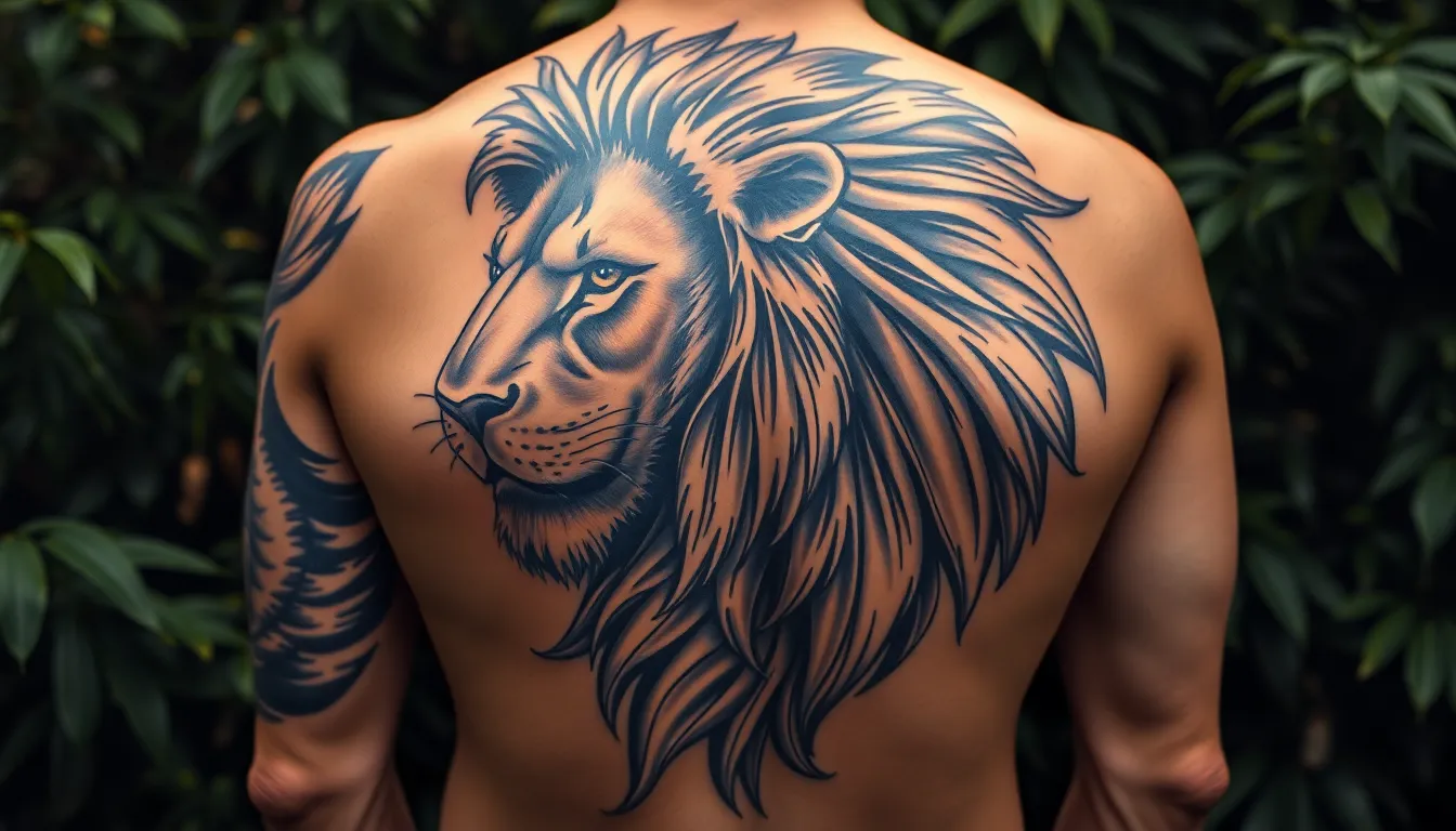 50+ Powerful Lion Tattoo Ideas for Men: Bold Designs That Roar Strength 16 50+ Powerful Lion Tattoo Ideas for Men: Bold Designs That Roar Strength 15
