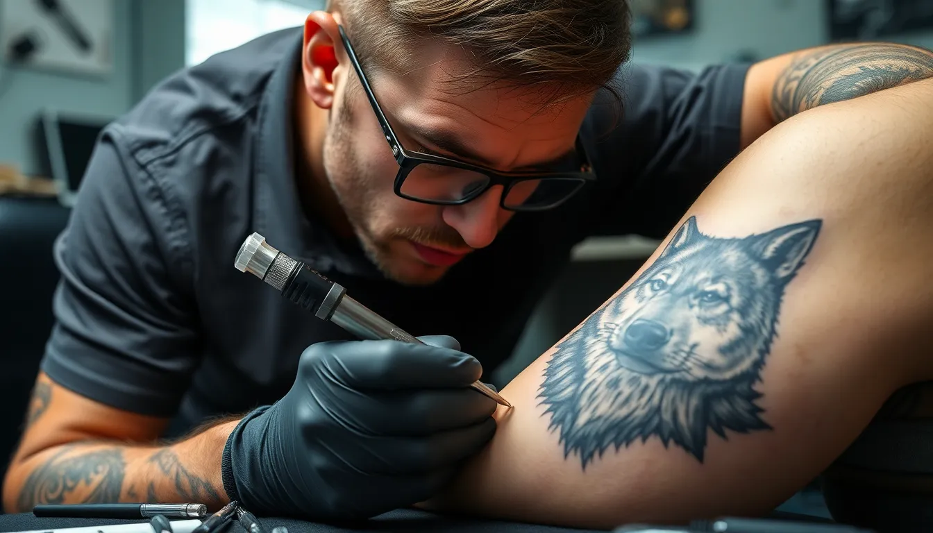 50 Stunning Realistic Tattoo Designs for Men: From Portraits to Nature Art 16 50 Stunning Realistic Tattoo Designs for Men: From Portraits to Nature Art 15