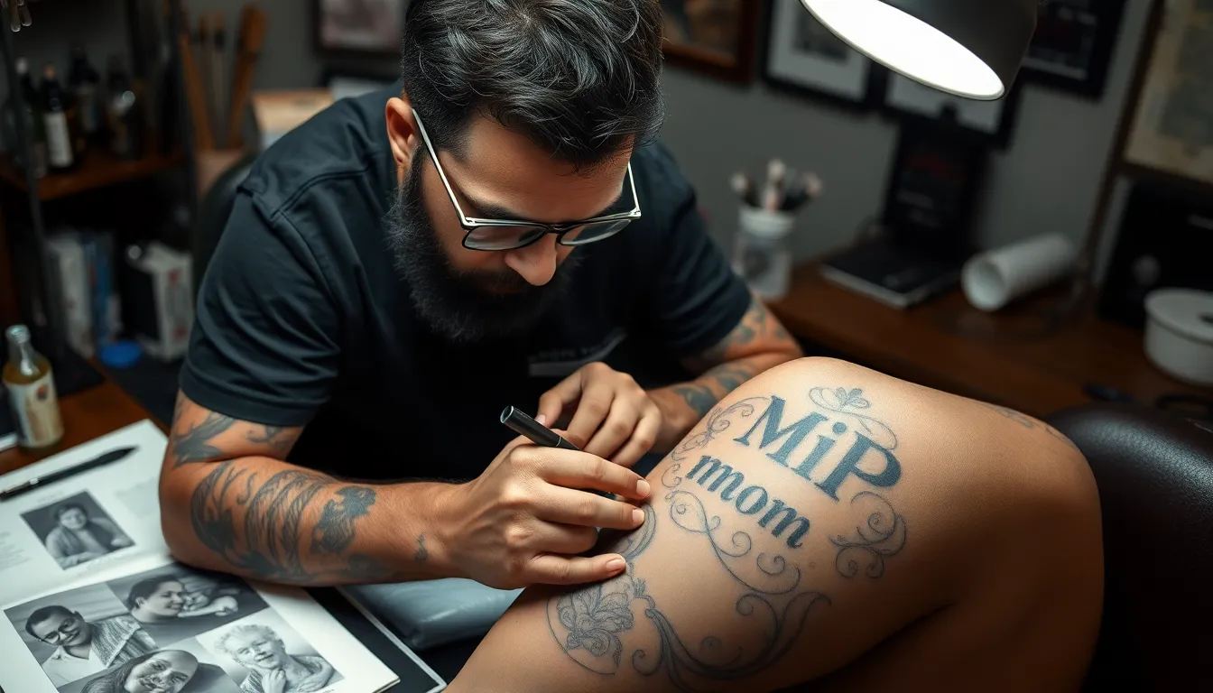 50 Powerful RIP Mom Tattoo Ideas for Men: Memorial Designs That Honor Her Memory 16 50 Powerful RIP Mom Tattoo Ideas for Men: Memorial Designs That Honor Her Memory 15