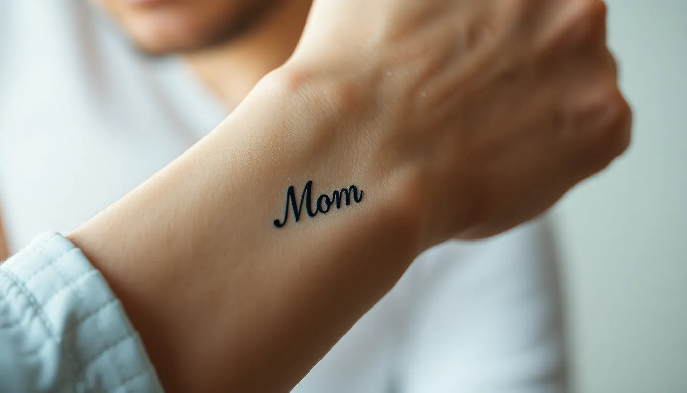 50+ Meaningful Mom Tattoo Ideas for Men: Designs That Honor Your Mother 15