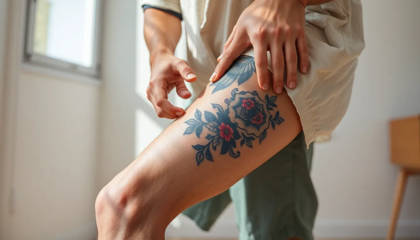 50 Best Tattoo on Leg for Men Ideas: Designs, Placement & Pain Guide 2025 16 50 Best Tattoo on Leg for Men Ideas: Designs, Placement & Pain Guide 2025 15