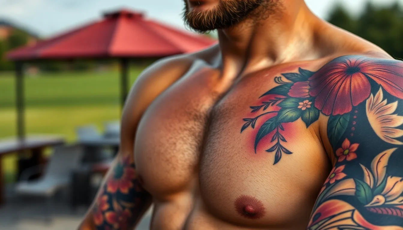 50+ Best Chest and Shoulder Tattoo Ideas for Men (2025 Guide) 18 50+ Best Chest and Shoulder Tattoo Ideas for Men (2025 Guide) 17