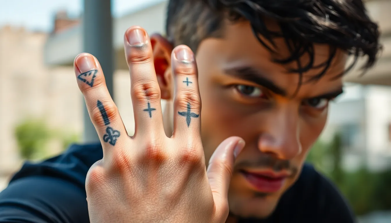 50+ Best Finger Tattoo Designs for Men: Bold Ideas & Placement Tips 18 50+ Best Finger Tattoo Designs for Men: Bold Ideas & Placement Tips 17