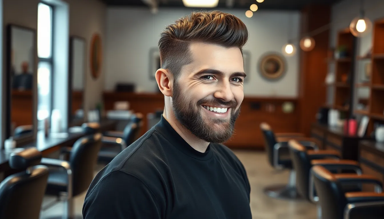 25 Best Hairstyle with Beard Combos for Men That Actually Work in 2025 18 25 Best Hairstyle with Beard Combos for Men That Actually Work in 2025 17