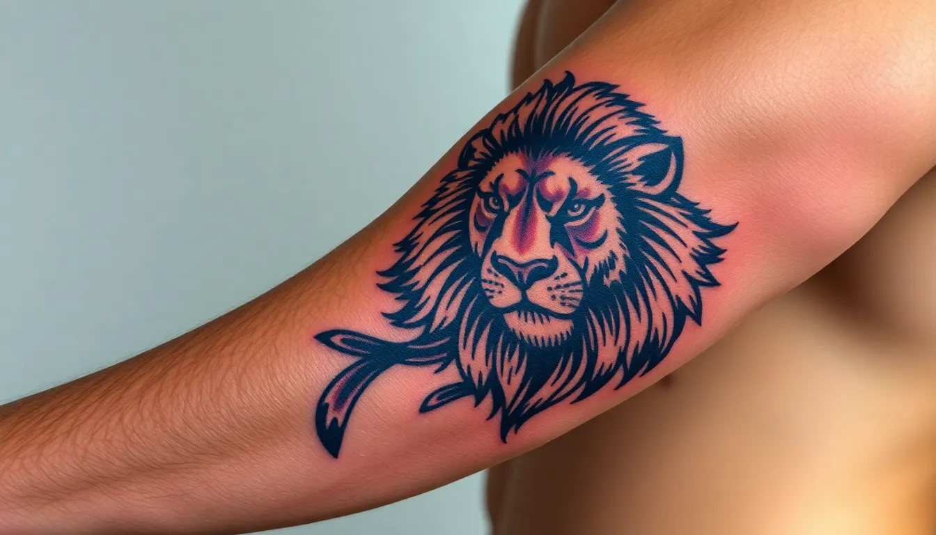 Lion Forearm Tattoo for Men: 15+ Bold Designs & Placement Ideas (2025) 18 Lion Forearm Tattoo for Men: 15+ Bold Designs & Placement Ideas (2025) 17