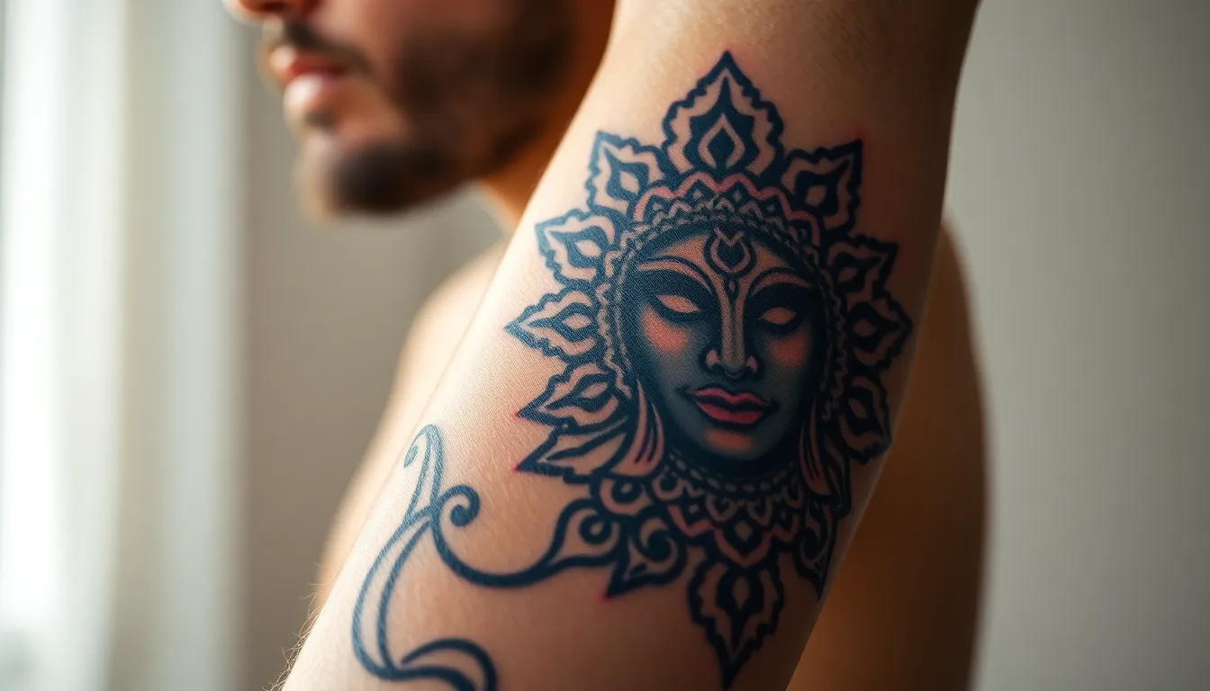 25 Bold Mahakal Tattoo Designs for Men: Sacred Symbols & Modern Art Ideas 18 25 Bold Mahakal Tattoo Designs for Men: Sacred Symbols & Modern Art Ideas 17