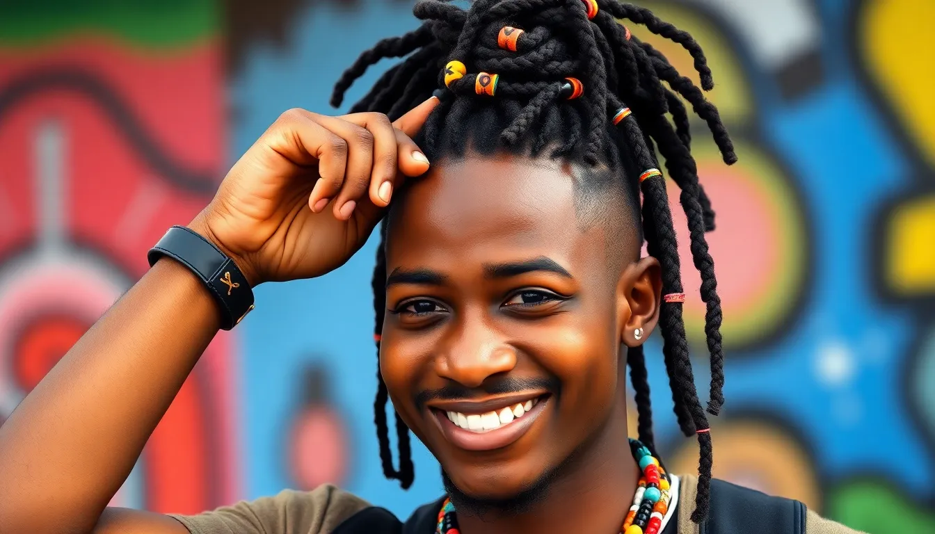 25 Fresh Short Dread Styles for Men: From Classic Locs to Modern Fades 18 25 Fresh Short Dread Styles for Men: From Classic Locs to Modern Fades 17