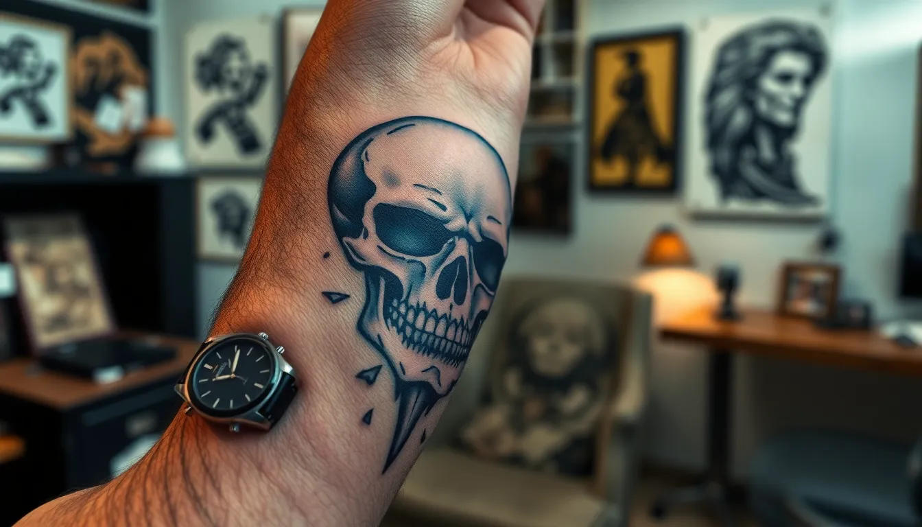 50+ Badass Skull Tattoo Ideas for Men: Bold Designs That Make a Statement 18 50+ Badass Skull Tattoo Ideas for Men: Bold Designs That Make a Statement 17